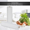 thumbnail image 3 of NutriChef PRTPKVS16RL - Vacuum Sealer Bags - Universal Air Vac Sealing Bags (2 Rolls, 100’ ft. Total Length), 3 of 4