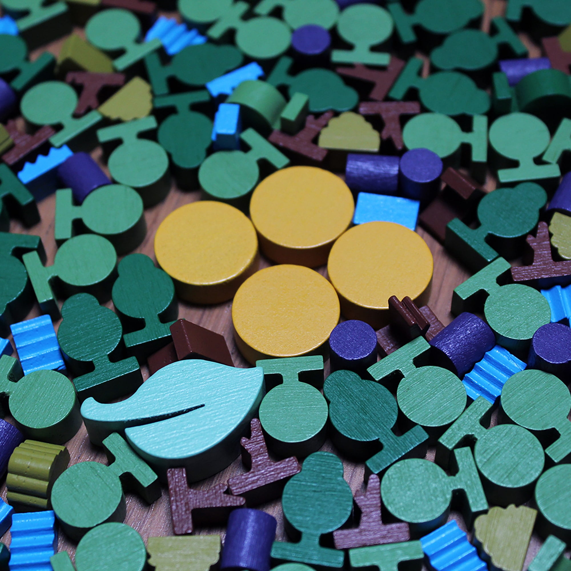 Evergreen - (English) Horrible Guild, Abstract Strategy Board Game, Board Game for Adults and Family, Allowing a Total of 1 to 4 Players, Ages 8+, 45-60 Min