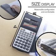 BAZIC Products Pocket Size Calculator, 8-Digit, Flip Cover, LCD Display, Black