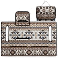 thumbnail image 5 of Pzuqiu Southwestern Geometric Quilted Golf Cart Seat Cover - 2-Person Universal Fit With 4 Storage Pockets, Non-Slip Protector for Golfers, 5 of 9