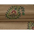 thumbnail image 5 of oneOone Velvet Brown Fabric Block Craft Projects Decor Fabric Printed By The Yard 58 Inch Wide-TC, 5 of 5