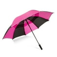 thumbnail image 3 of Canopi by ShedRain Auto Open Vented 58" Golf UPF 50+ Rain Umbrella - Black and Hot Pink, 3 of 8