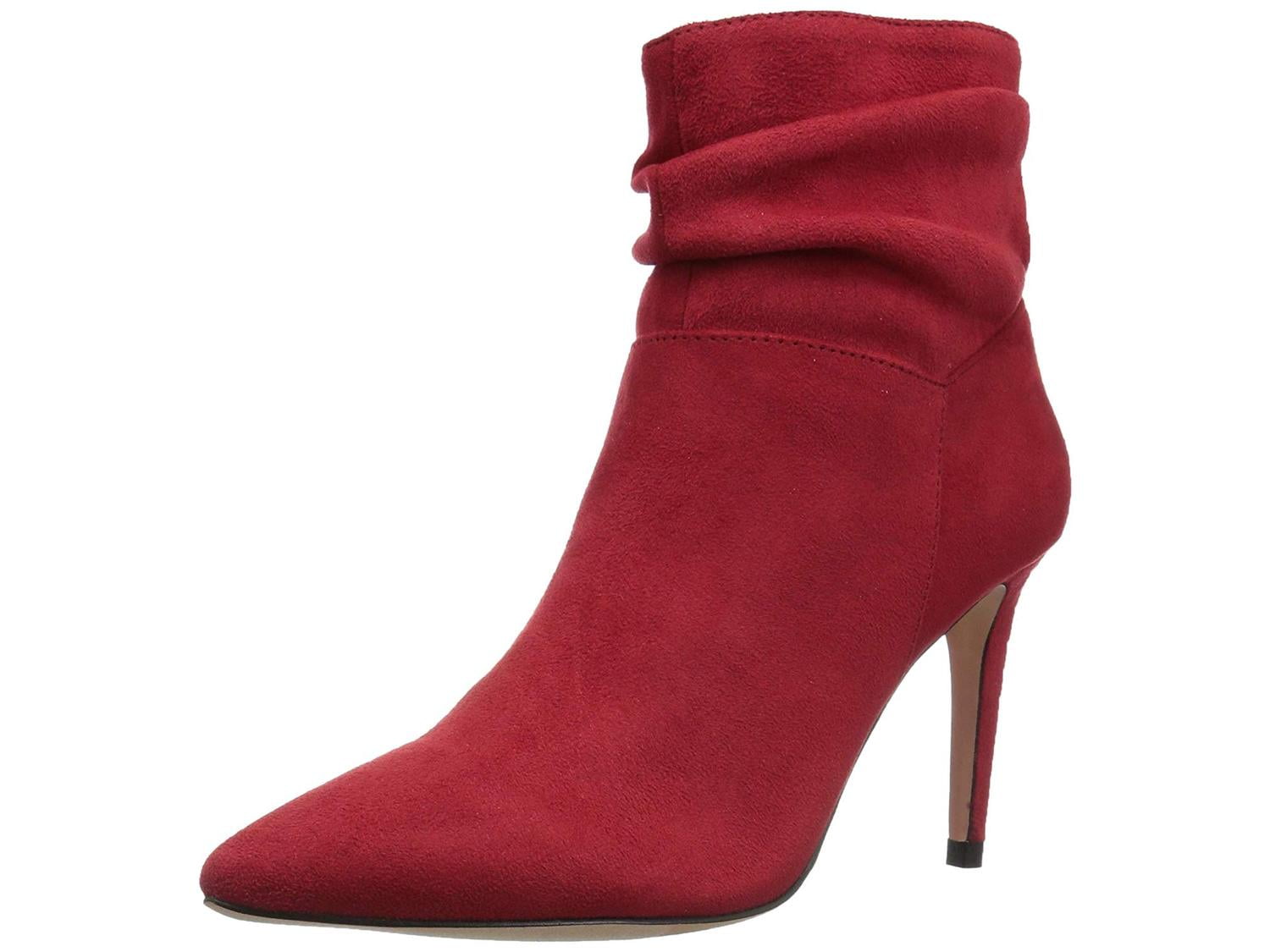 XOXO Xoxo Womens Taniah Fabric Pointed Toe Ankle Fashion Boots