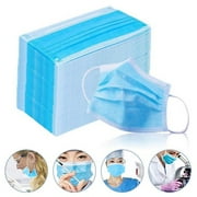 50 Pcs Disposable Masks For Nail Painting beauty-Blue