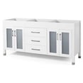 thumbnail image 3 of Tookss 72 Inch Bathroom Vanity Base, Pedestal Sink Storage Cabinet, With 4 Doors & 3 Drawers Large Capacity For Laundry Room, Kitchen, Shower Room, Utility Room, 3 of 9