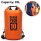 thumbnail image 1 of Mochila impermeable flotante, bolsa seca mochila impermeable , rollo superior mantiene el equipo seco para kayak Vhermosa 221285-4, 1 of 5