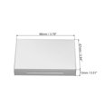 thumbnail image 2 of Uxcell Aluminum Wallet Credit Card Holder 6 Slots Men Women RFID Metal Box Hard Protector Case Silver, 2 of 6