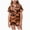 A006-Orange, variant on Cdudpw Toddler Girl Halloween Pajamas Set Ghost Print Short Sleeve Button Down Shirt Pants Fall Pjs Satin Outfits(A006-Purple)