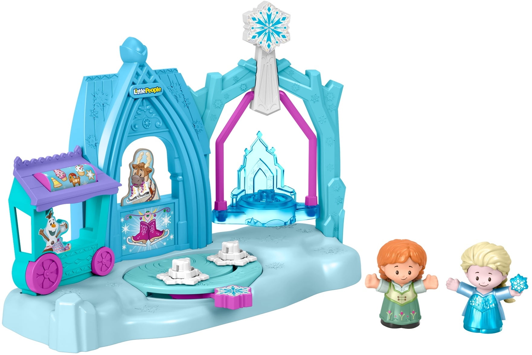 Fisher-Price Little People Disney Frozen Arendelle Winter Wonderland Playset