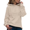 thumbnail image 2 of IMENGL Lightweight long sleeve hooded pullover, Yellow L, Size M-2XL, 2 of 5