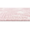 thumbnail image 4 of Unique Loom Outdoor Coastal Collection Area Rug - Ahoy (7' 10" Octagon Pink/Ivory), 4 of 9