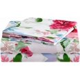 thumbnail image 1 of Floral Printed Sheet Set King Soft Microfiber Botanical Bed Sheets Extra Deep Pocket Pieces, 1 of 7