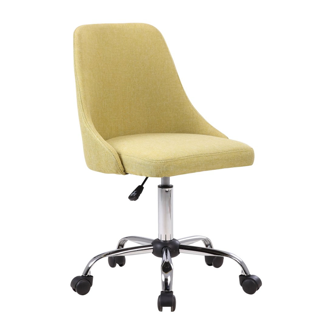 Porthos Home Office Chair With Fabric Upholstery, Adjustable Height