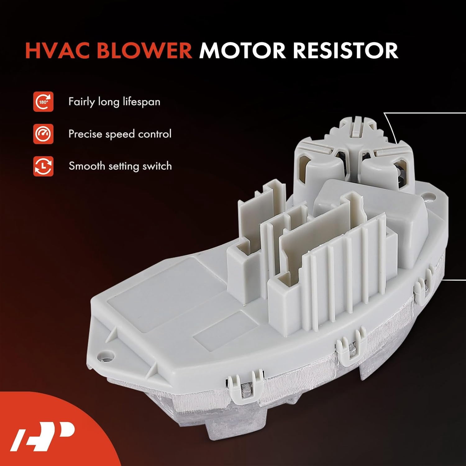 A-Premium HVAC Blower Motor Resistor Replacement for BMW 128i 135i 323i 328i 335i M3 X1 X3 X4 X5 X6 Z4
