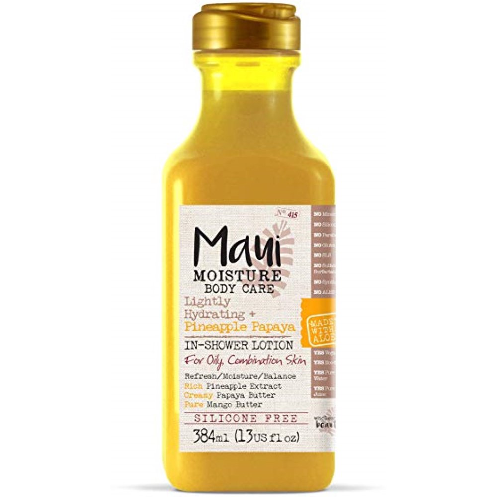 Maui Moisture In Shower Body Lotion, Pineapple Papaya, 13 oz Walmart