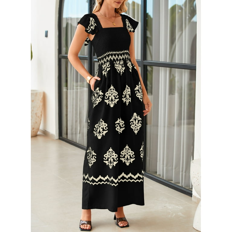 DOKOTOO Womens Jumpsuits Romper Casual Print Fashion Jumpsuit Plus