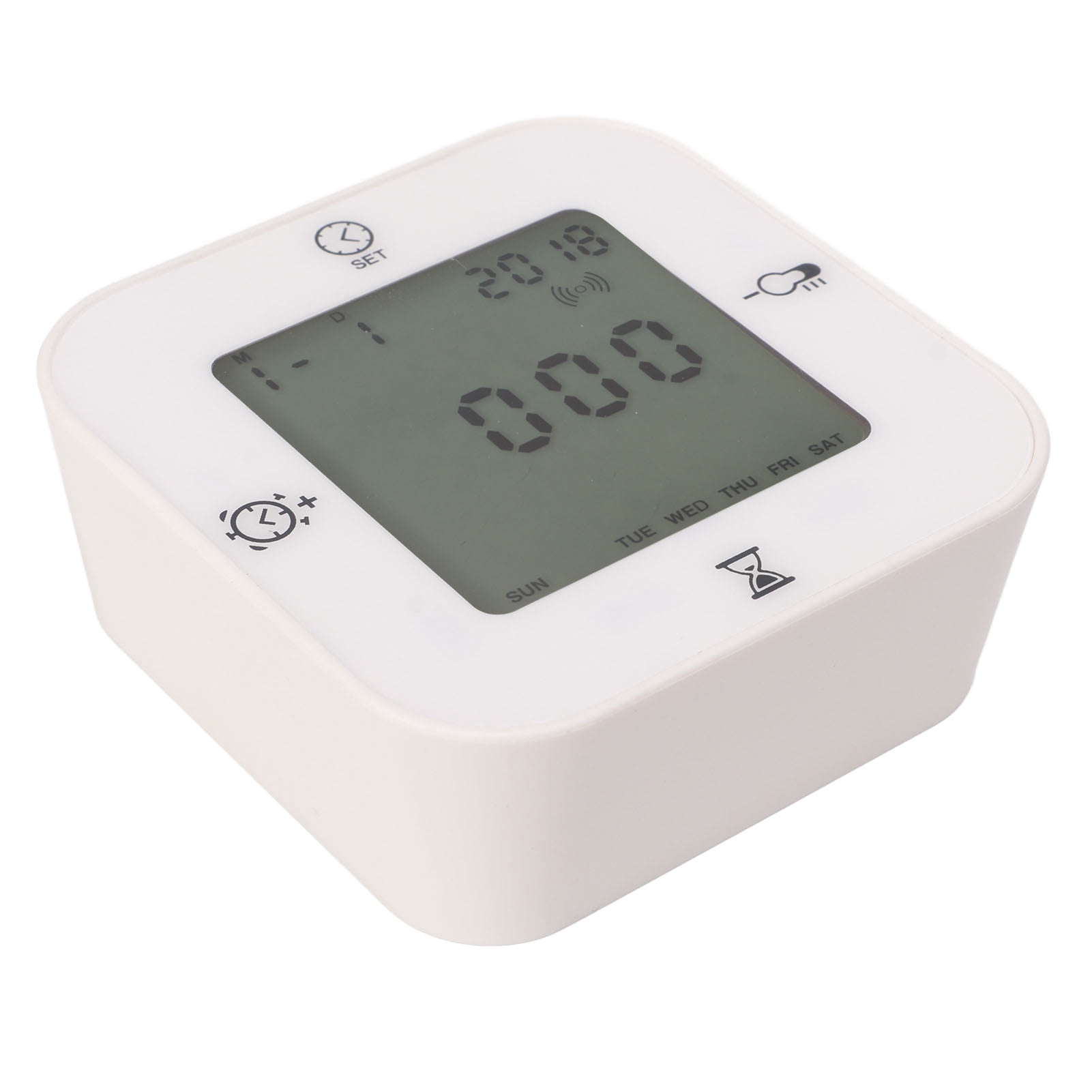 Multifunctional Thermometer Hygrometer Voice Control High Accuracy Digital Clock Temperature Humidity Gauge