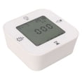 thumbnail image 3 of Uadme Termohigrómetro Digital, termómetro Multifuncional Higrómetro Control de Voz Reloj Digital de Alta precisión Medidor de Temperatura y Humedad, -10 ℃ a 50 ℃, 3 of 8