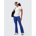 thumbnail image 4 of CRZ YOGA Secretsculpt Womens Butterlift Scrunch Butt Flare Leggings 31 Inches, 4 of 5