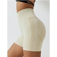 thumbnail image 3 of Sociala Butt Lifting Tummy Control Workout Shorts for Womens Wide Waisted Yoga Shorts, 3 of 5