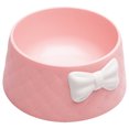 thumbnail image 1 of Pet Bowl Bow tie Decorative Adorable Bowl for Dogs and Cats, 1 of 5