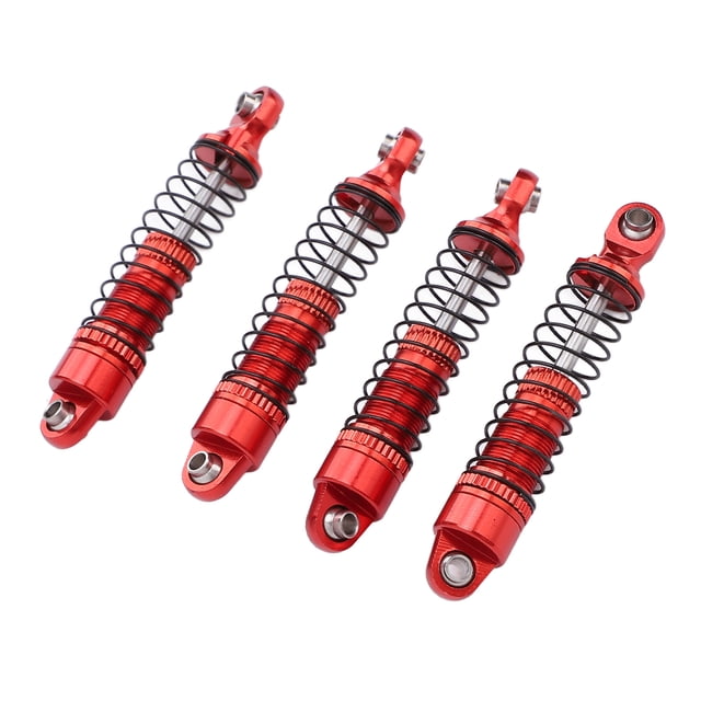 Pièces de Mise à Niveau Amortisseur RC 50mm, Alliage d'Aluminium Haute Résistance Absorbant les Chocs RC avec Ressorts à Haute Élasticité pour Véhicule RC