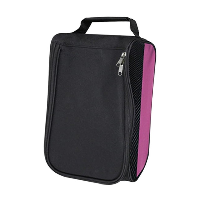 POUCHA DE DE GOLF Sports Shops Case Multiuse Organizador portátil Zapato Carry Carry Bols rosa