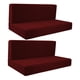 thumbnail image 4 of Fundas de asiento para RV shamjiam fundas de cojín para Camper rojo 4 piezas, 4 of 8