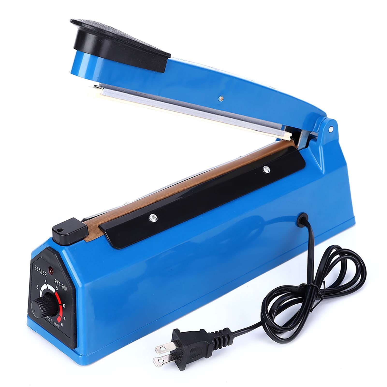Máquina de sellado térmico, PFS‑200 300W Sellador manual de calor ...