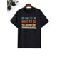 thumbnail image 3 of Men's Casual Novelty T-Shirt, " You Can't Tell Me What To Do You Are Not My Granddaughter " Creative Print Short Sleeve Summer Top, Comfort Fit, Stylish Crew Neck Tee For Daily Wear, 3 of 8
