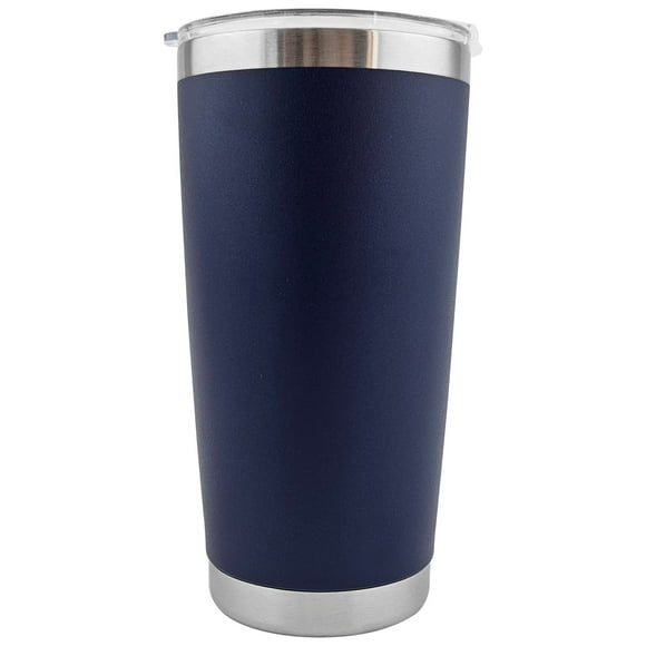 Termo de 20oz, vaso térmico de acero inoxidable para frío y calor con tapa antiderrame.