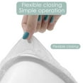thumbnail image 4 of SPRING PARK 100Pcs/10 Portable Travel Universal Potty Chair Liners with Drawstring Training Toilet Seat Potty Bags Cleaning Bag for Kids Toddlers Adults Pets Outdoors, 4 of 7