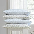 thumbnail image 3 of Juego de fundas de almohada Laura Ashley de algodón percal transpirable, 2 unidades, 3 of 5