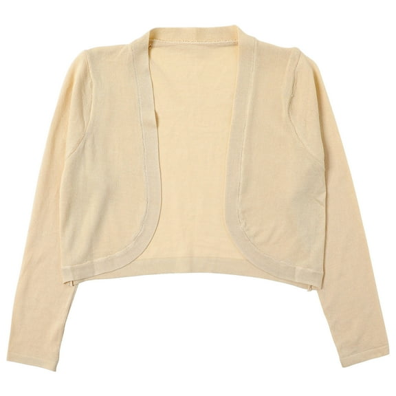 FOMIYES Color Cardigan Miss Woman 55.00X36.00X1.00CM Beige