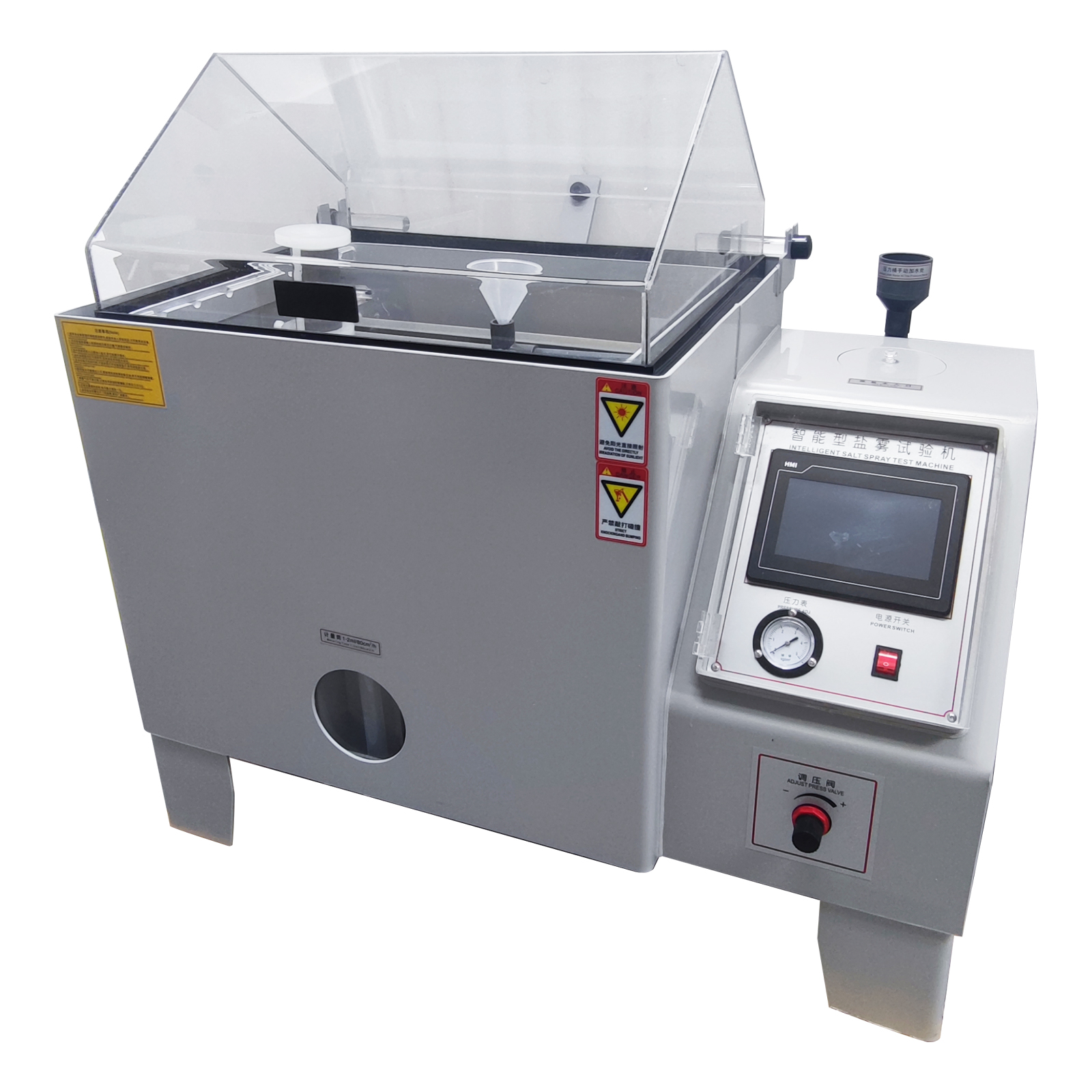 110L Lab Salt Fog Spray Corrosion Testing Machine Salt Fog Corrosion Test Chamber with Touch Screen 110V 2000W