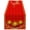 Style 2, variant on Jiibva Red Gold Festive Theme Linen Table Runner Holiday Party Decor 1Pc