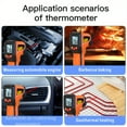 thumbnail image 6 of YMTQ Infrared Thermometer Handheld Temperature Gun Non-Contact Laser Heat Tester -50-600°C for Industrial Home Automobile Use, 6 of 6