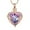Z-3, variant on Heart Crystal Urn Necklace for Ashes for Women Men Stainless Steel Cremation Jewelry Memorial Pendant for Loved One