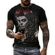 thumbnail image 2 of Camiseta con gráfico del Día de los muertos de calavera mexicana para hombres y mujeres, ropa de Graffiti, camisetas góticas de terror, ropa de calle de moda, camisetas, 2 of 5