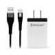 thumbnail image 1 of Adaptador AC BROBOTIX USB a USB C con Cable Tipo C Negro, 1 of 5