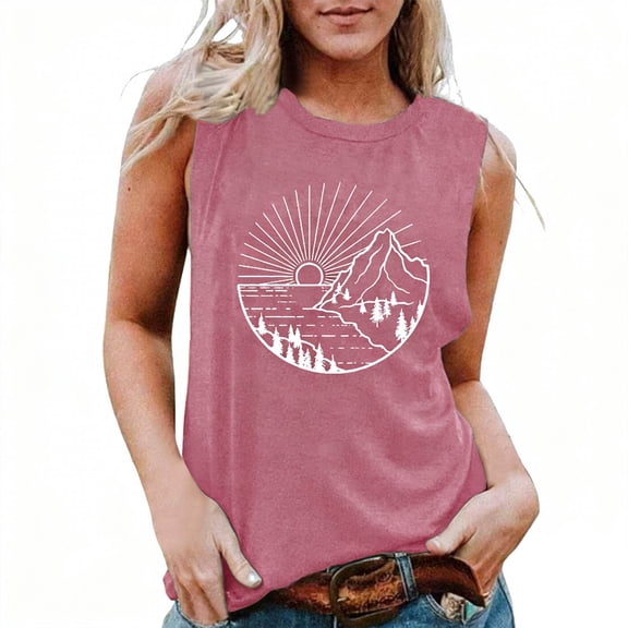 WAYUTE Womens Tank Tops Sleeveless Casual Stretch Basic Camisole Shirt Tank Top for Comfort Fit Soft Breathable Dailywear