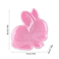thumbnail image 3 of Easter Bunny Storage Boxes, Staron 2026 12PCS Transparent Candy Containers, Adorable Bunny Theme Snack Gift Packaging Box for Easter Parties, Pink, 3 of 6