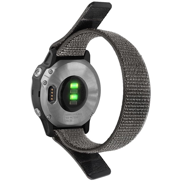 Correa Deportiva de Lona Nailon 2x Btafrte Secado Rápido 20 Mm Gris