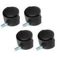 thumbnail image 2 of Universal Caste, 1.5in Universal Wheel 4Pcs  Carrying Capacit Cabinet Caster Furniture Accessory  For Cribs For Cabinets For Bookshelves, 2 of 8