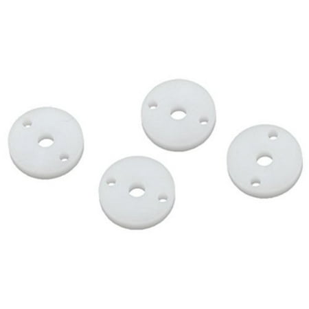 - Team Associated Factory Team 12mm Big Bore V2 Flat Screw Mount Shock Piston Set (2x1.6mm) (4)