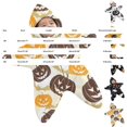 thumbnail image 3 of Mini Halloween Costumes Starfish Onesie, Fleece Romper Halloween Costumes, Adorable Starfish Outfit, Fleece Hooded Romper for First Halloween Photos, 3 of 6