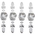 thumbnail image 1 of Set of 4 crystal door knobs - For wardrobe -, 1 of 5