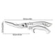 thumbnail image 5 of Ultra-Sharp Kitchen Scissors Stainless Steel Multi-Purpose Kitchen Shears for Cutting Meat, Bones & Fish, 5 of 5