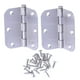 thumbnail image 1 of 2 piezas de acero inoxidable para montaje en marco frontal, bisagras para muebles, bisagras de resorte con 12 tornillos para puerta de armario de cocina, muebles, 1 of 5