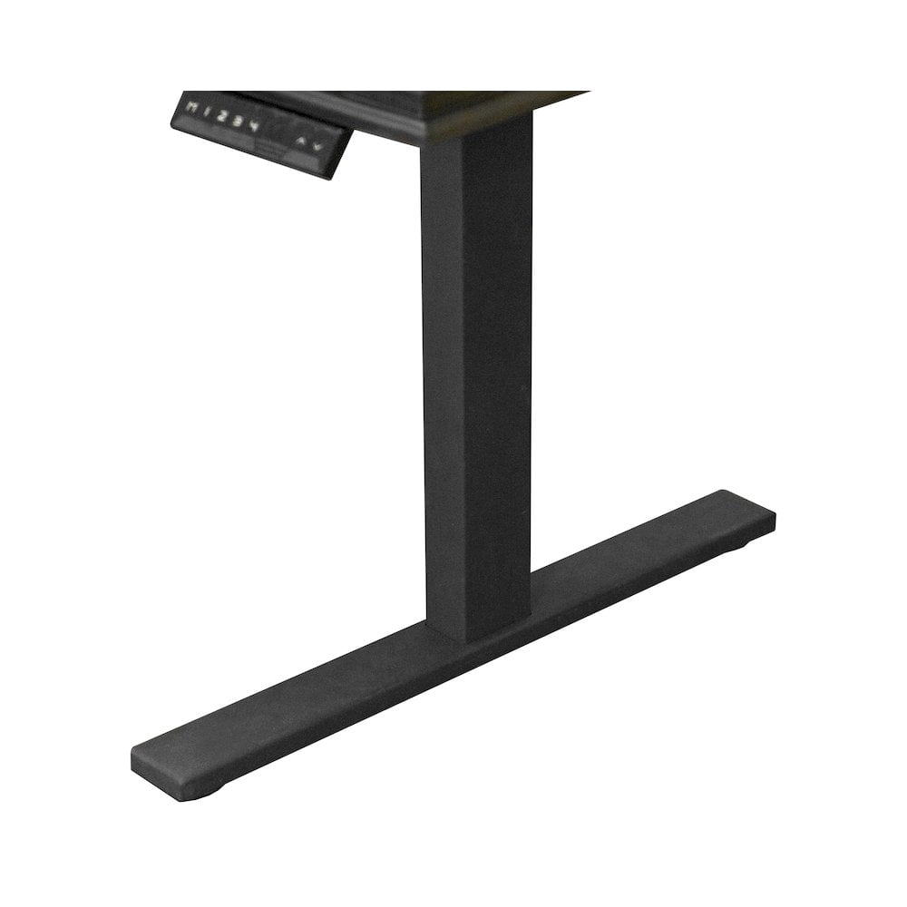 Martin Furniture 60"W Wood Electronic Sit Stand Desk Office in Dark Brown